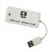 HUB 4 PORTAS USB 2.0 BRANCO HU-201 WH C3 TECH