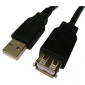 CABO EXTENSOR USB 2.0 AMxAF 3,0m PC-USB3002 PLUS CABLE