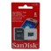 CARTAO DE MEMORIA MICRO SD 8 GB C/ADAPTADOR SANDISK